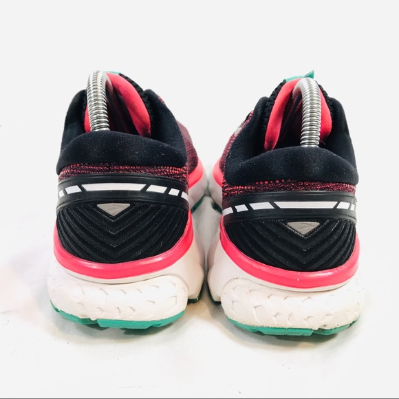 Brooks Ghost 11 Women’s Size 8.5 B Pink Black Aqua Athletic Running Shoes. - Picture 6 of 11